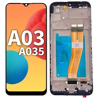 MODULO SAMSUNG A03 A035 ORIG C/MARCO