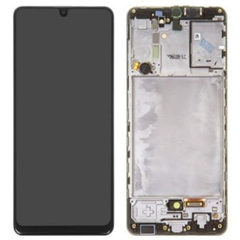 MODULO SAMSUNG A31 A315 NEGRO ORIG C/MARCO