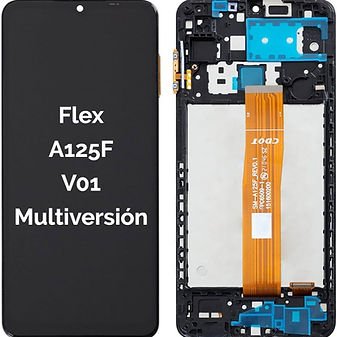 MODULO SAMSUNG A12 A125 / A127 / M127 / M125 V01 ORIG C/MARCO