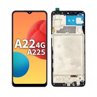 MODULO SAMSUNG A22 A225 4G OLED C/MARCO