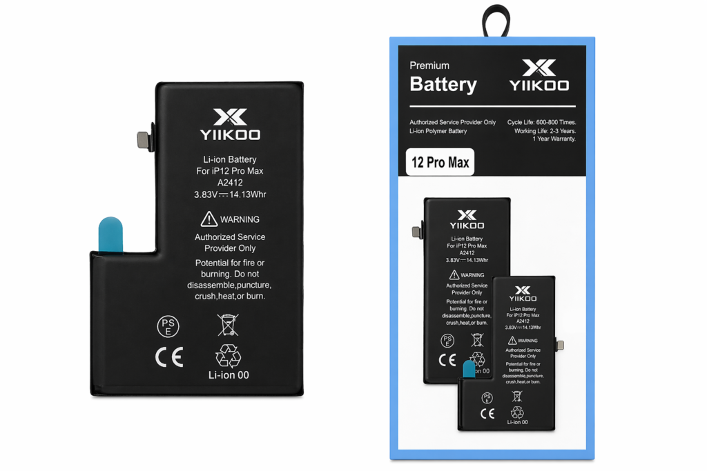 BATERIA IPHONE 12 PRO MAX AUTOPROGRAMABLE (YIIKOO)